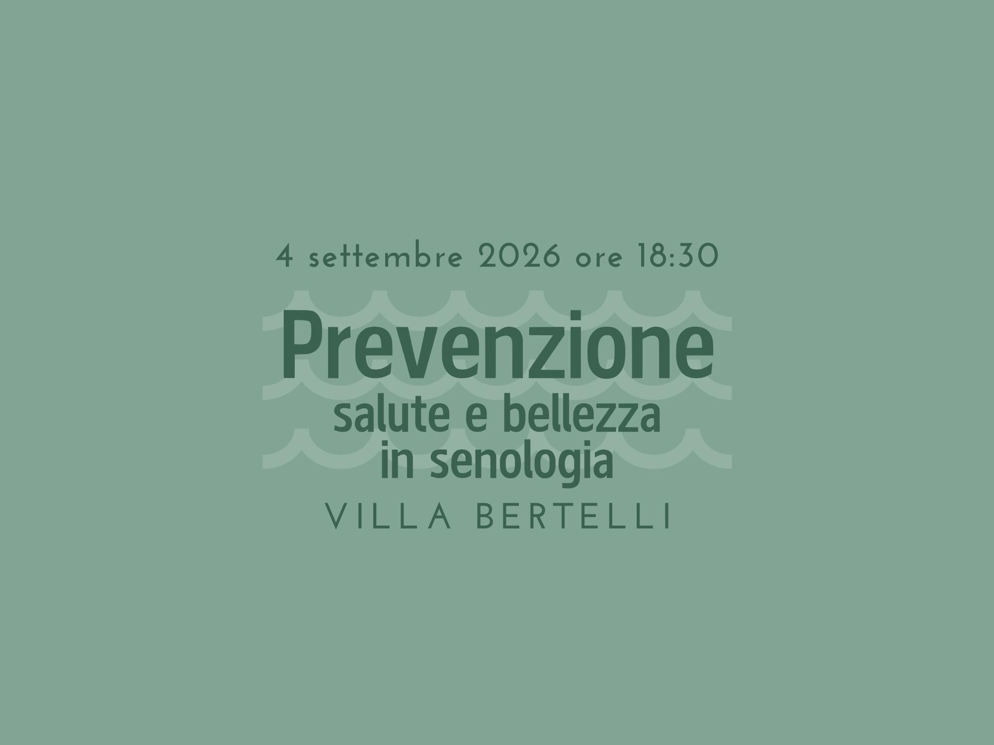Incontro “Prevenzione, salute e bellezza in senologia” a cura di Fondazione Veronesi