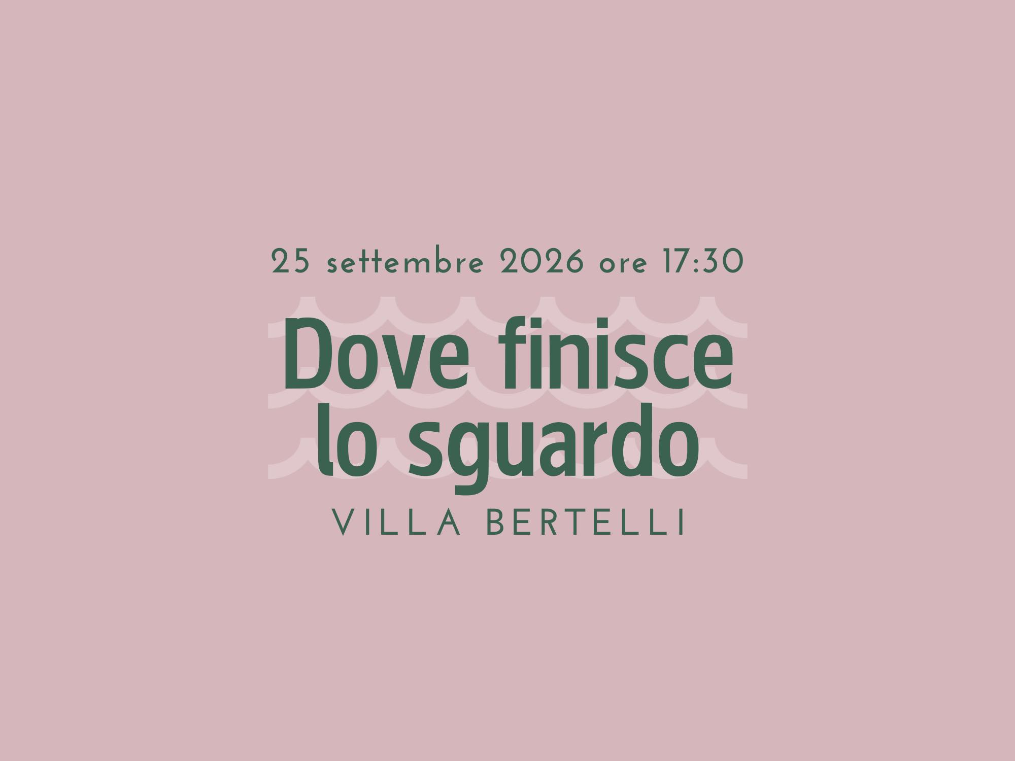 Copertina Dove finisce lo sguardo