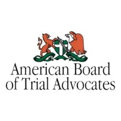 american board of trial advocates logo