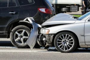 A van rear ended by a car. The driver of the car is curious if damages can be recovered for emotional distress after an accident.