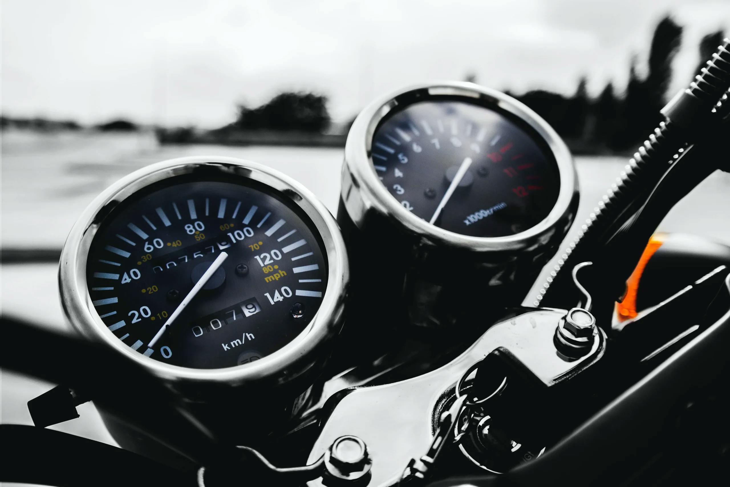 motorcycle.