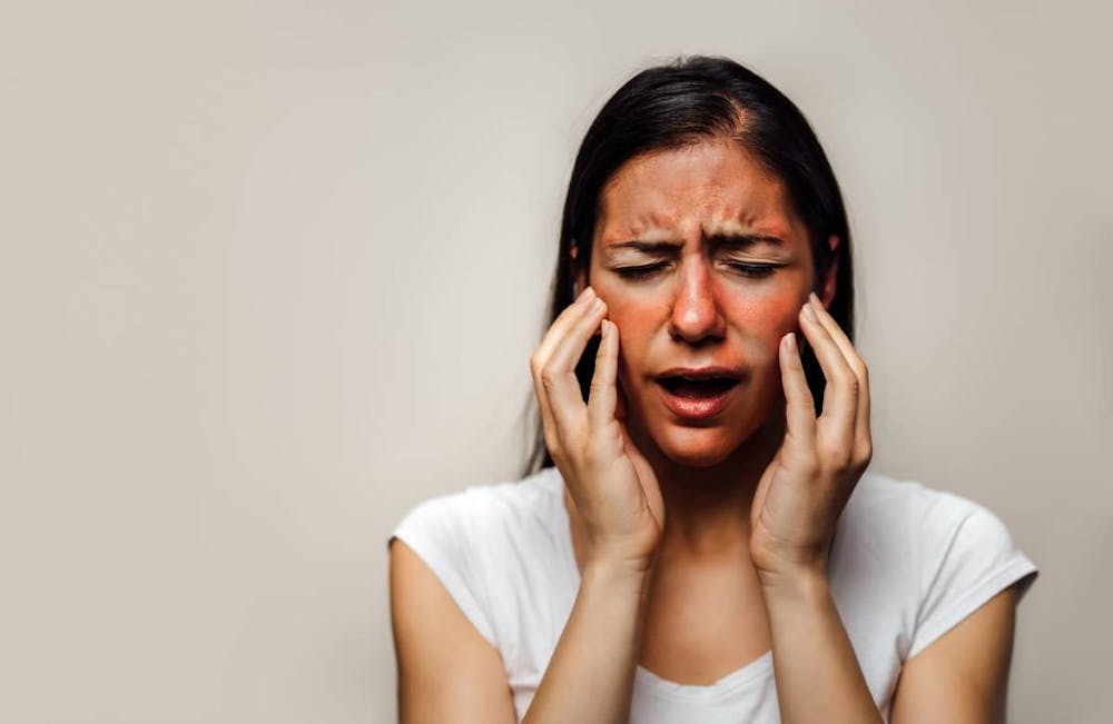 When blood vessels are blocked, oxygen cannot reach the facial nerve, which can damage it over time