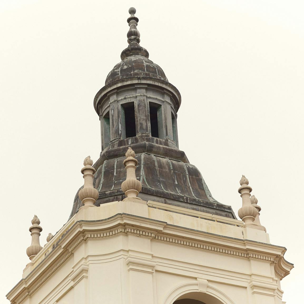 close up of pointed roof of building