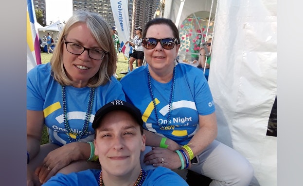 Group of walkers at The Overnight