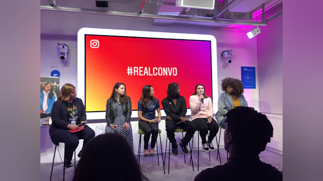 Panel on the set of #RealConvo