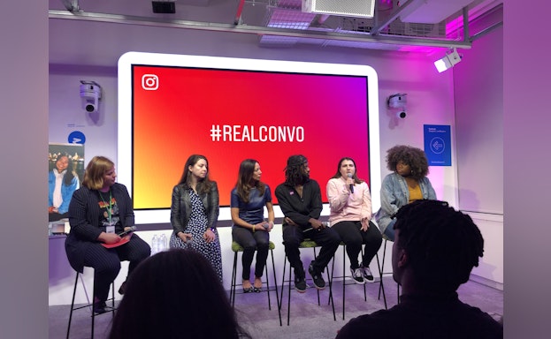 Panel on the set of #RealConvo