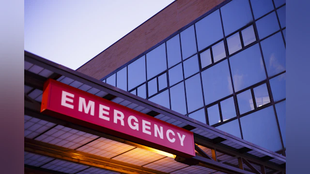 Emergency room entrance