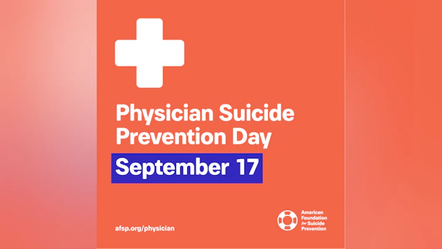 Physician Suicide Prevention Day September 17