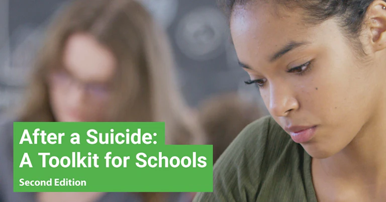 After a suicide: A toolkit for schools