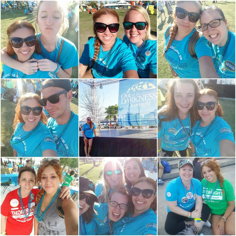 Finding Connection Through Vulnerability AFSP’s Overnight Walk