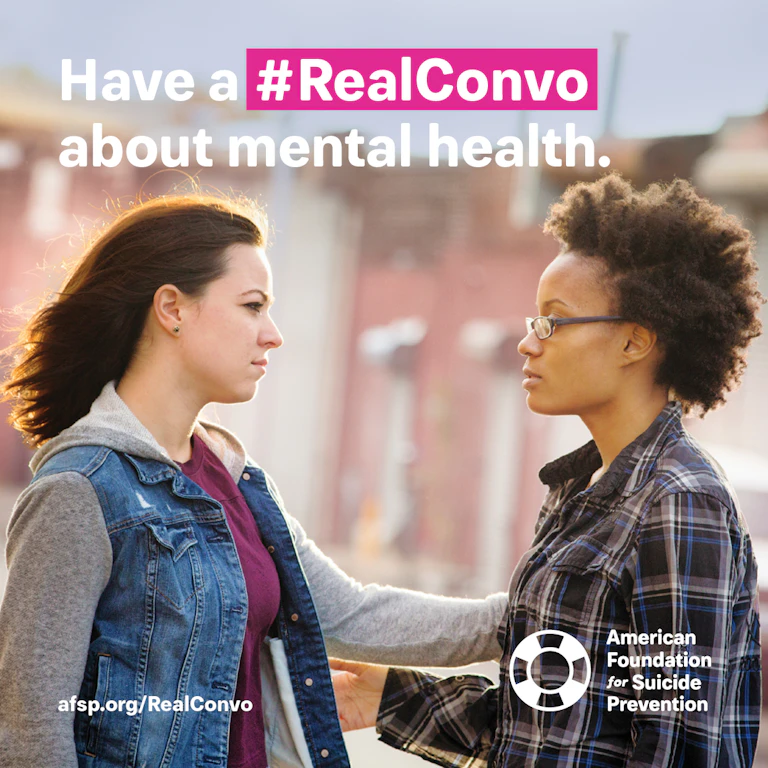 Have a #RealConvo about mental health