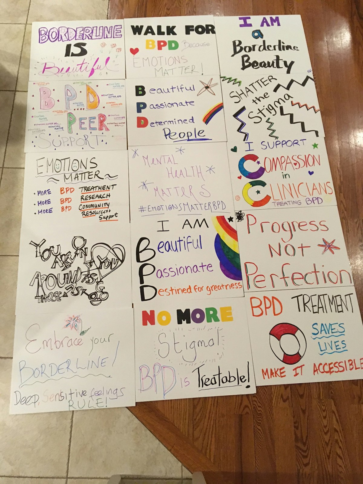 Action Borderlines Spreading Awareness of Borderline Personality Disorder