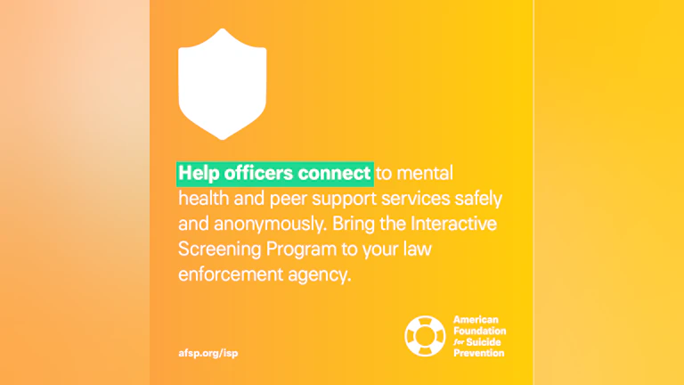 Help officers connect to mental health services