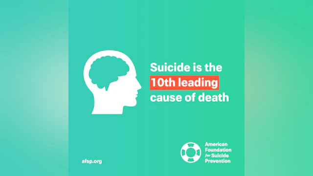 Suicide is the 10th leading cause of death