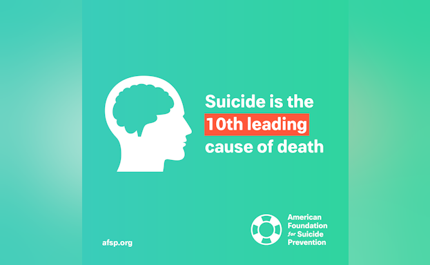 Suicide is the 10th leading cause of death