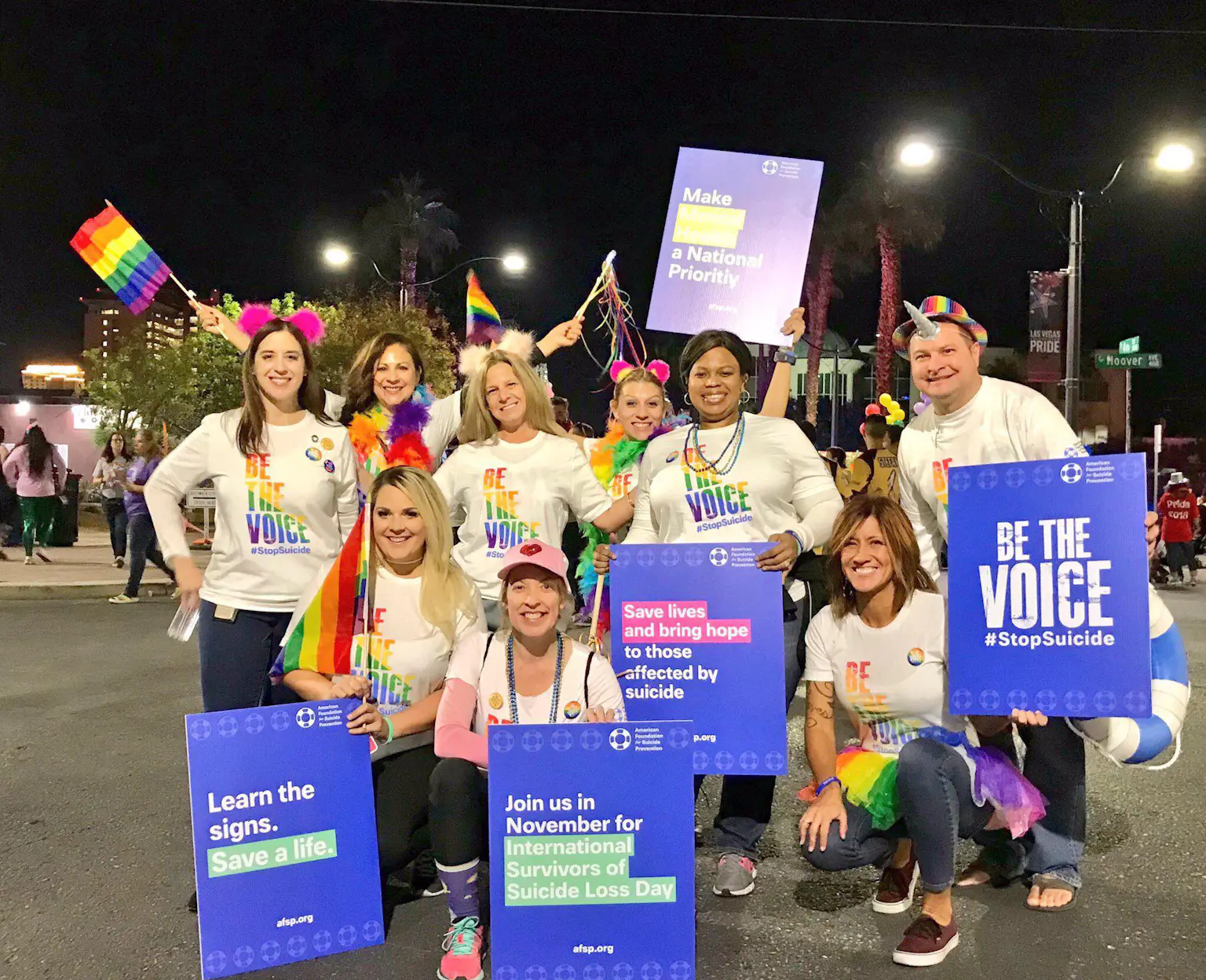 Nevada chapter at Pride parade