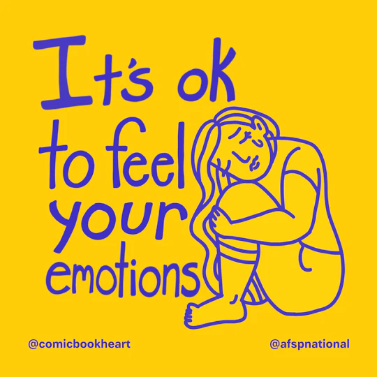 It's okay to feel your emotions