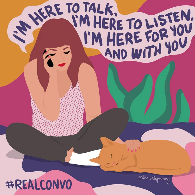 #RealConvo illustration