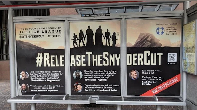 #ReleaseTheSnyderCut sign