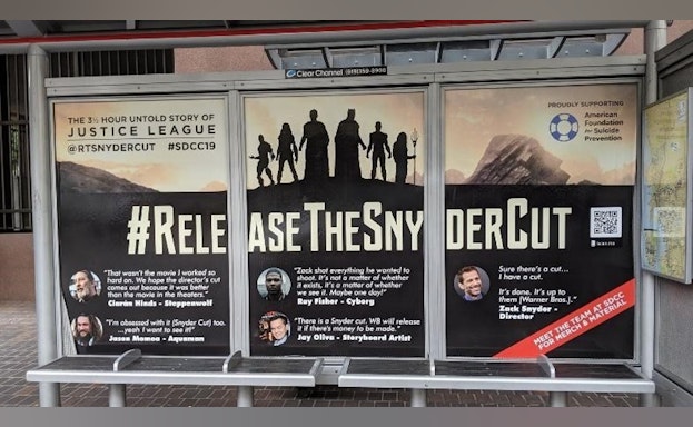 #ReleaseTheSnyderCut sign