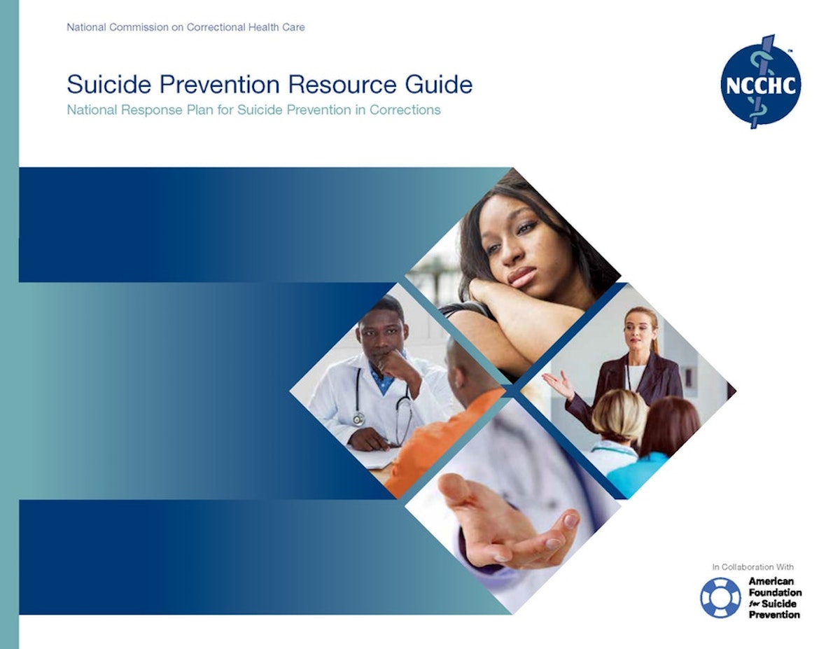 Leading Suicide Prevention Organization and Correctional Health Care ...