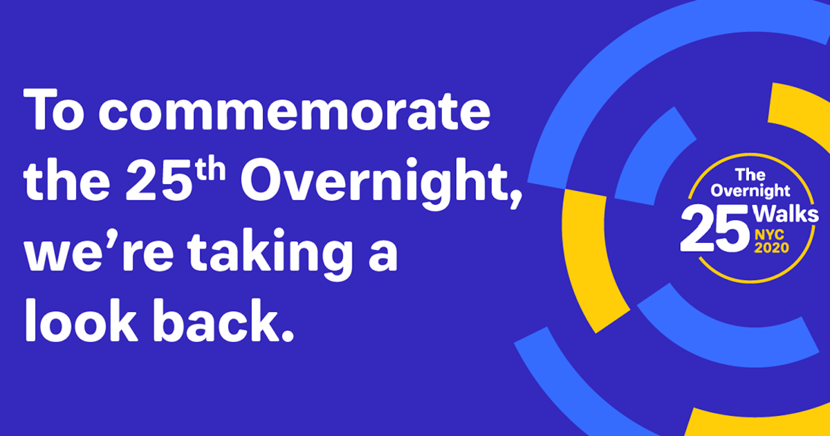 My Milestones: A Look Back at The Overnight Walks (Part One)
