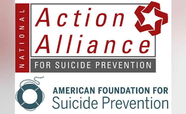 Action Alliance and AFSP logos