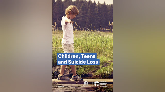 Children, Teens and Suicide Loss cover