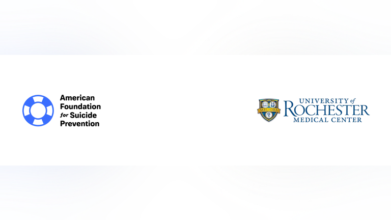 AFSP and University of Rochester logos