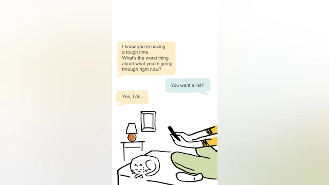 Texting while having a #RealConvo