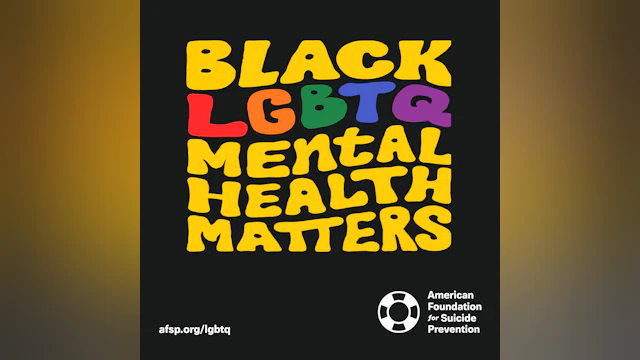 Black LGBTQ mental health matters