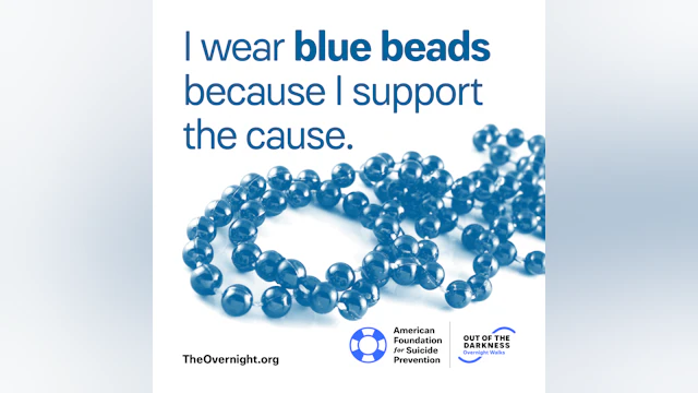 blue beads