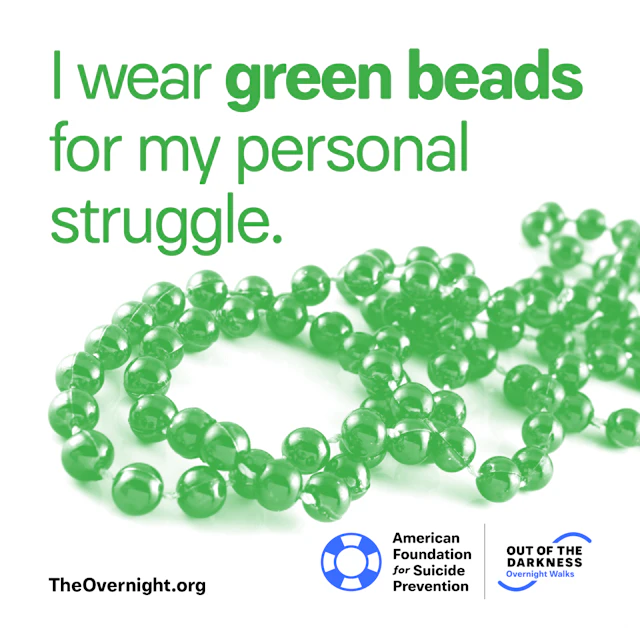 green beads