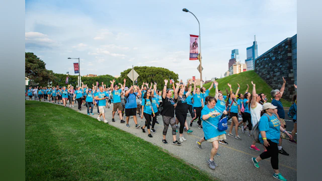 Overnight walkers in Philadelphia