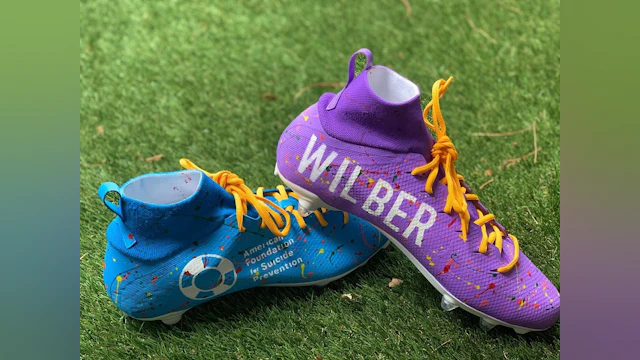 Kyle Wilber cleats