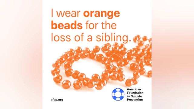 orange beads