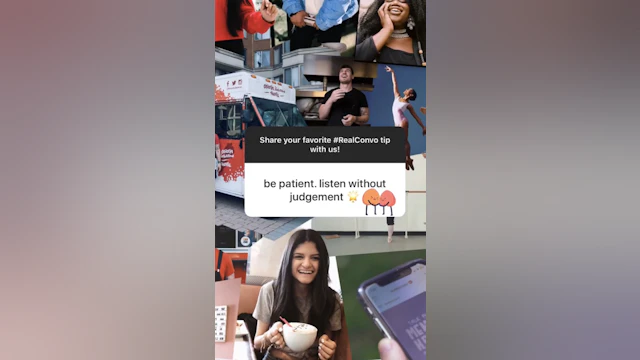 #RealConvo instagram post