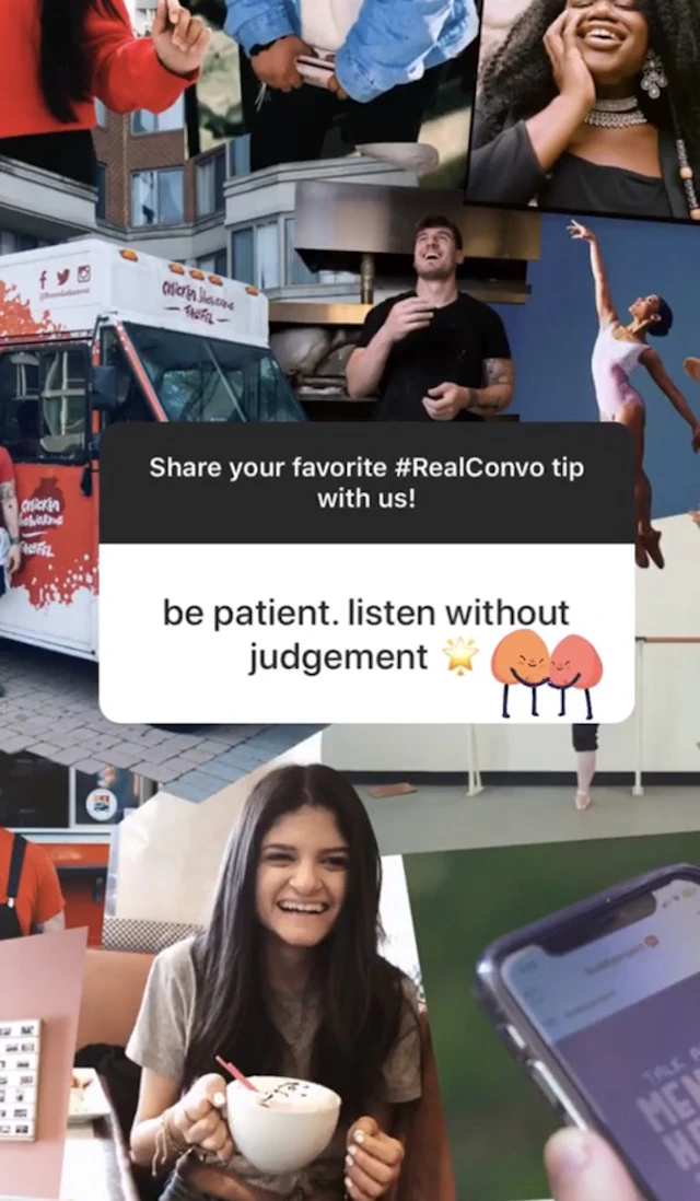 #RealConvo instagram post