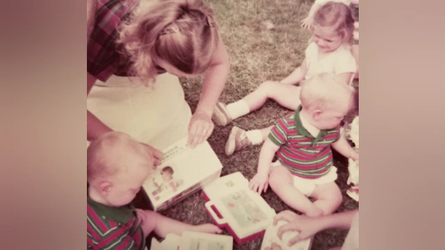 Mary Jean Coleman with children