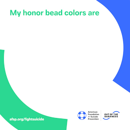 My honor bead colors are