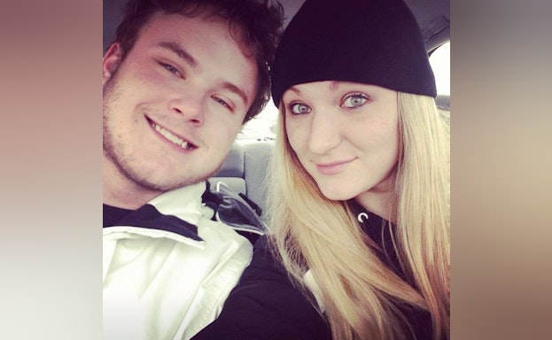 Man and woman in car