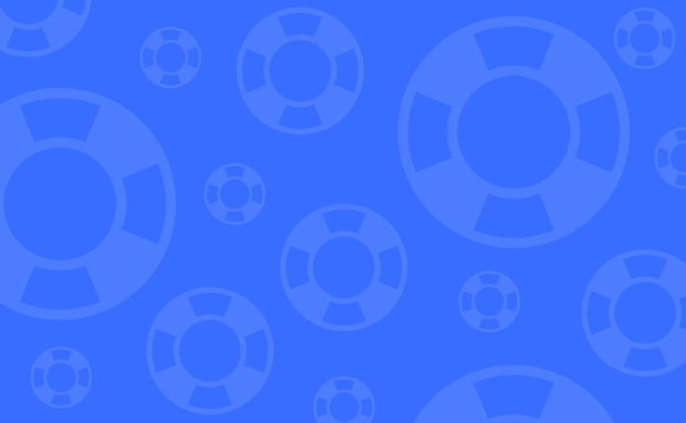 Lifesaver symbols against a blue background