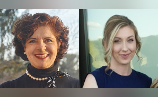 Adrienne Griffen and Amy Stuart