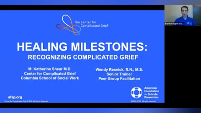 Healing Milestones - Recognizing Complicated Grief