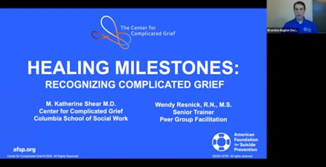 Healing Milestones - Recognizing Complicated Grief