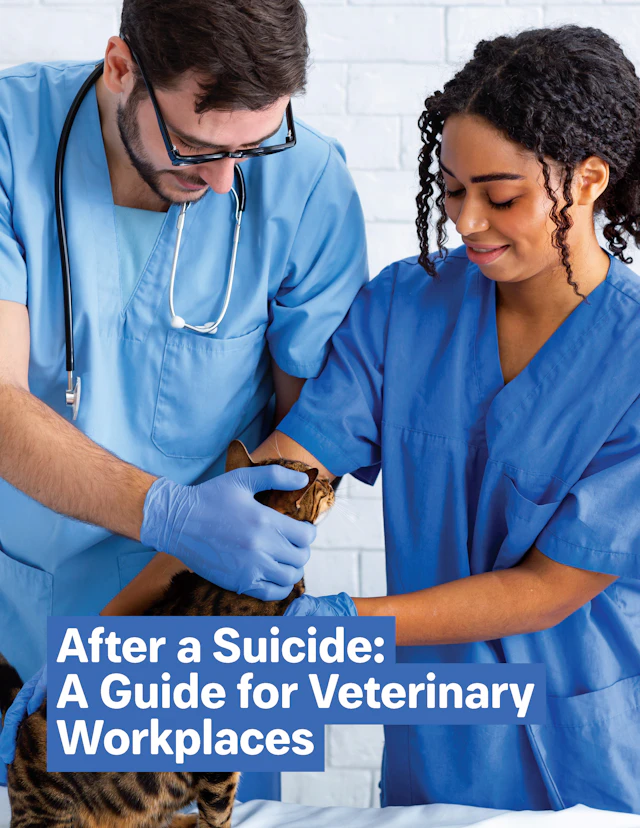 After a Suicide: A Guide for Veterinary Workplaces