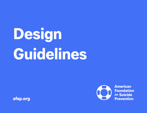 AFSP Brand Design Guidelines