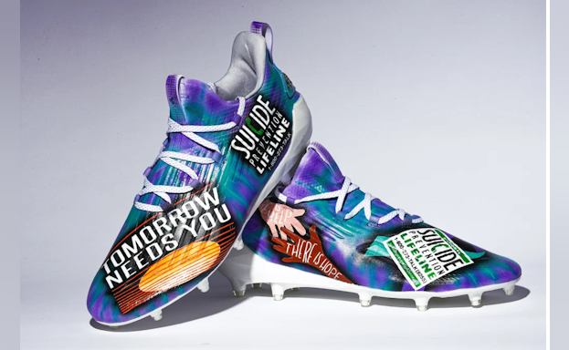 Cleats from Juan Thornhill - Kansas City Chiefs