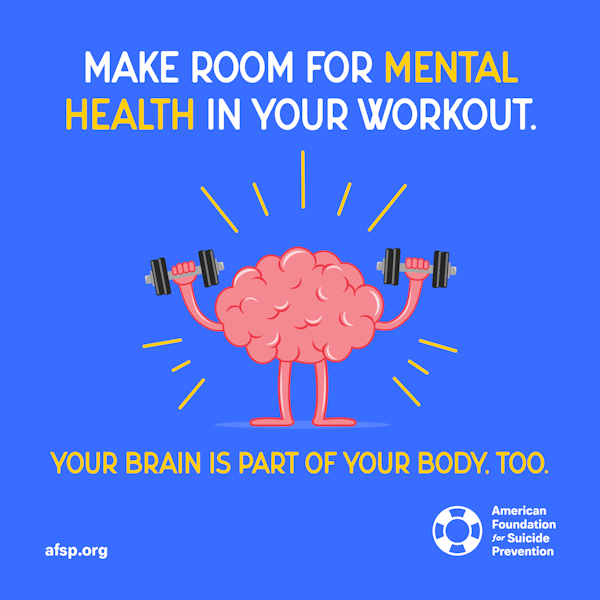 Make room for mental health in your workout