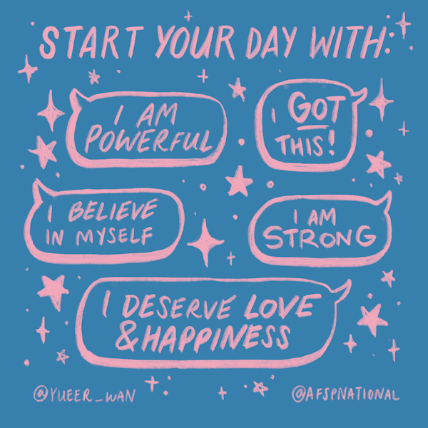 Start your day with positive messages
